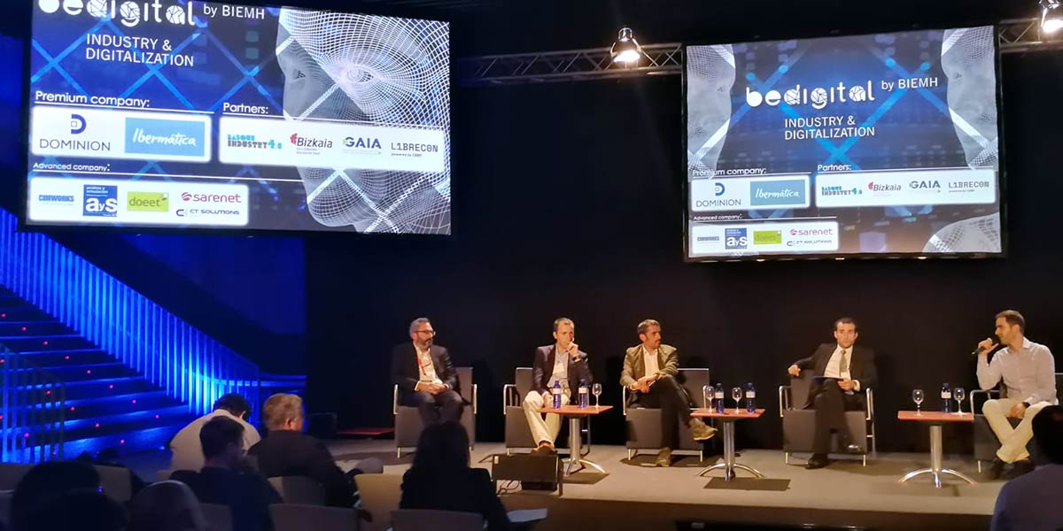 Jordi Fuster durante su ponencia durante BIEHM 2018