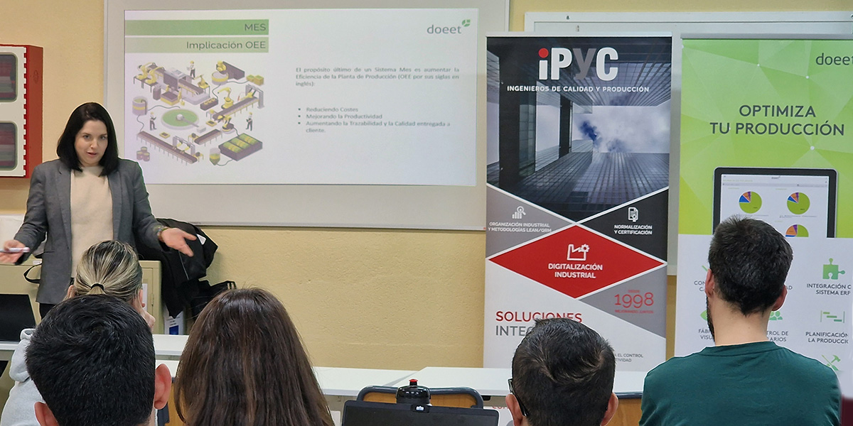 Participamos en el Máster en Ingeniería de Organización y Logística de la UPV